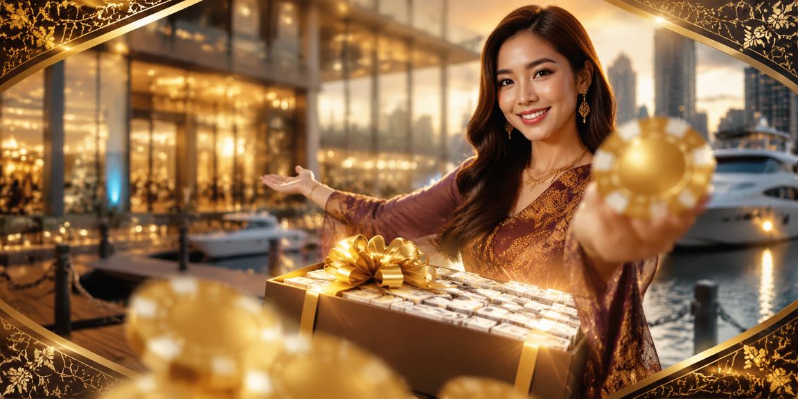 A batik-themed entertainment casino atmosphere in Kuala Lumpur with gaming tables